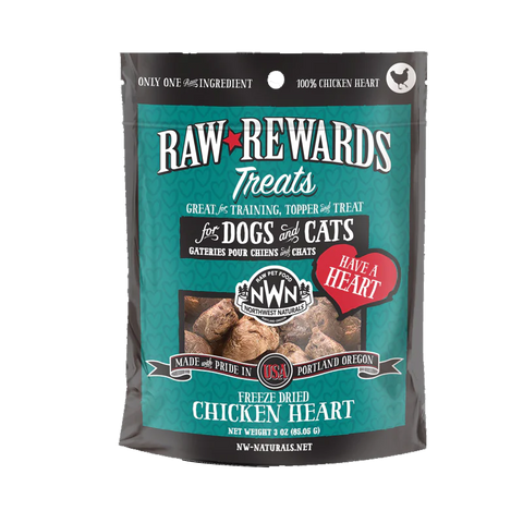 Northwest Naturals - Treats - Chicken Hearts 3oz