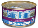 NATURAL BALANCE CAN: INDOOR FORMULA CAT 5.5 OZ