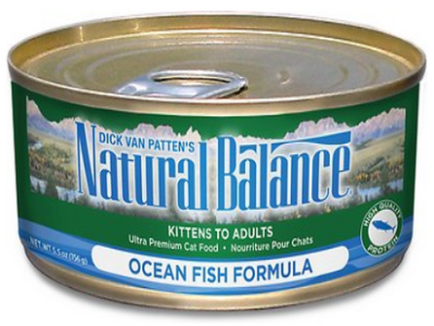 NATURAL BALANCE CAN: OCEAN FISH FORMULA CAT 5.5 OZ