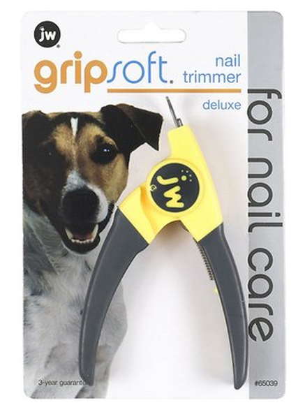 JW PET GRIPSOFT DELUXE DOG NAIL TRIMMER