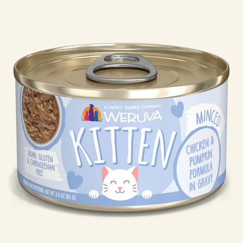 Weruva Kitten Chicken & Pumpkin Formula in Gravy 3 oz