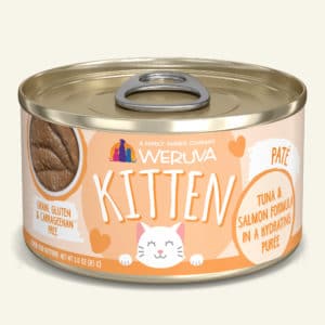 Weruva Kitten Tuna & Salmon Formula in a Hydrating Purée 3 oz