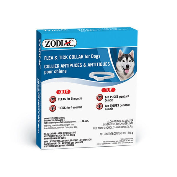 ZODIAC FLEA & TICK COLLAR FOR DOGS