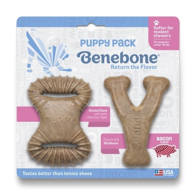 Benebone Bacon Puppy Pack