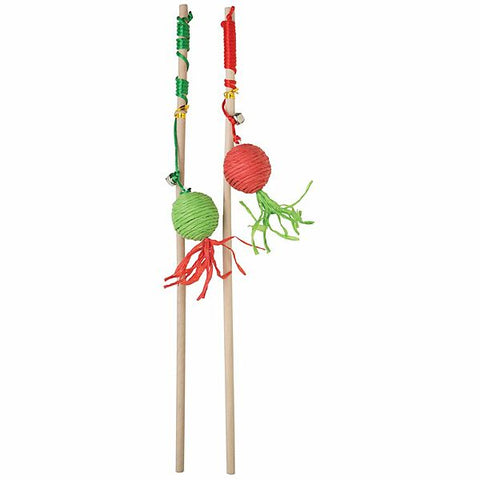 XMAS Natural Wand Balls 16"