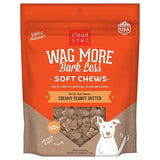 Cloud Star Wag More Bark Less Soft & Chewy - Creamy Peanut Butter 6oz
