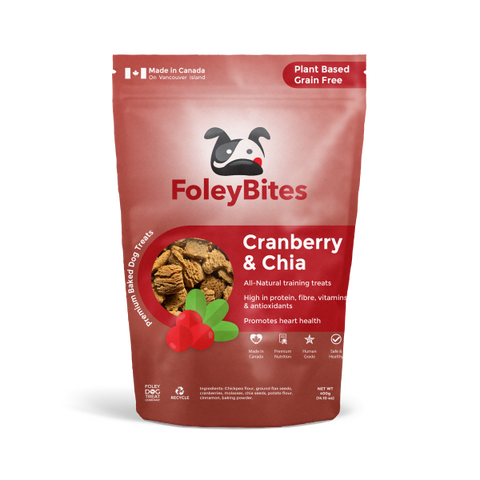 FoleyBites Cranberry Chia 400 gm