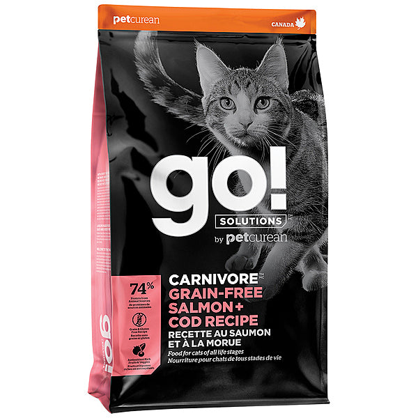 GO! CARNIVORE GRAIN FREE SALMON & COD| CAT