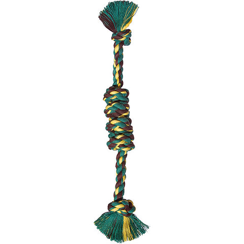 Monkey Fist Rope Bar Colored Small 15"