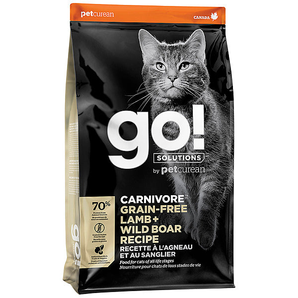 GO! CARNIVORE GRAIN FREE LAMB & WILD BOAR| CAT