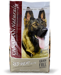 CANADIAN NATURALS RED MEAT FORMULA DOG FOOD