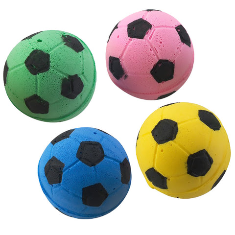 SPOT SPONGE SOCCER BALLS FOR CATS