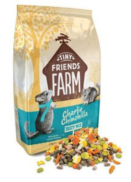 SUPREME TINY FRIENDS FARM CHARLIE CHINCHILLA TASTY MIX